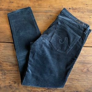 Adriano Goldschmied Corduroy Stevie Ankle Slim Straight pants, size 30R